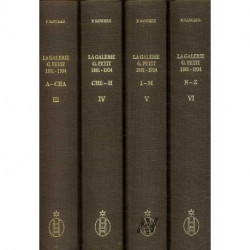 Les expositions de la Galerie Georges Petit (4 volumes) 1881-1934. Répertoire des artistes et liste de leurs oeuvres