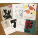 Lot de 7 catalogues d'exposition du Musée d'Art Moderne de Paris