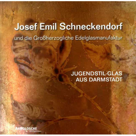 Josef Emil Schneckendorf jugendstil aus Darmstadt  ( Verre Art Nouveau )